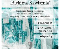 „Błękitna Kawiarnia”. Promocja książki Kalmana Segala w najbliższą sobotę