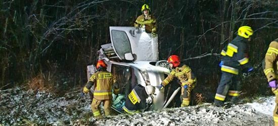 BIESZCZADY. Wypadek busa. 5 osób rannych, w tym dziecko. Akcja służb ratunkowych (ZDJĘCIA, NOWE INFORMACJE)
