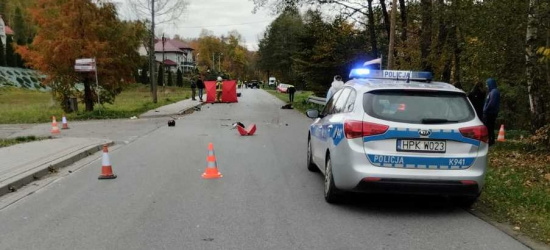 Tragedia na drodze. Nie żyje 81-letni motorowerzysta (ZDJĘCIE)