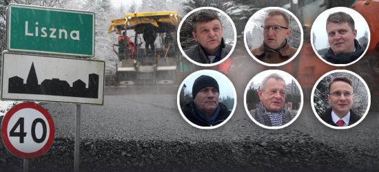 POWIAT SANOCKI. Na remont tej drogi mieszkańcy czekali wiele lat. Sanok-Liszna po „dywaniku” (VIDEO, ZDJĘCIA)