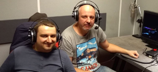 Trener Ciarko KH 58 komentował mecze hokeja dla Polsatu Sport (FOTO)