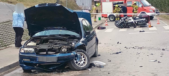 Niebezpieczne zdarzenie z udziałem czterech pojazdów w Przysietnicy