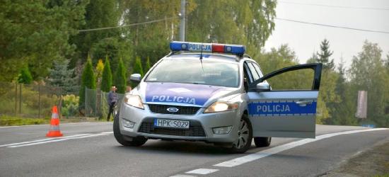 Jechał podejrzanie powoli i wężykiem. Miał prawie 4 promile