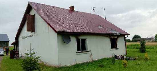 PODKARPACIE: Pożar domu jednorodzinnego. Nie żyje 68-letnia kobieta (ZDJĘCIA)