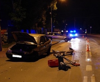 BRZOZÓW: Czołówka dwóch osobówek. Dwie osoby w szpitalu (ZDJĘCIA)