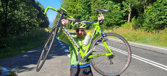 Sanoczanin wjechał po serpentynach w Wujskiem 38 razy. Zrobił Everesting (ZDJĘCIA)