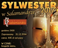 Wystrzałowy sylwester 2016/2017 w Hotelu Salamandra