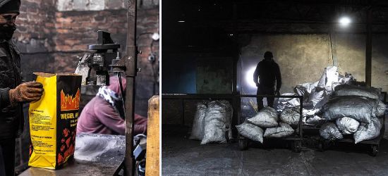 Ona, on, stara hala i węgiel drzewny. Dwoje odważnych ze Szczawnego (ZDJĘCIA)