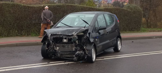 SANOK: Lwowska zablokowana! Zderzenie trzech pojazdów! (FOTO)