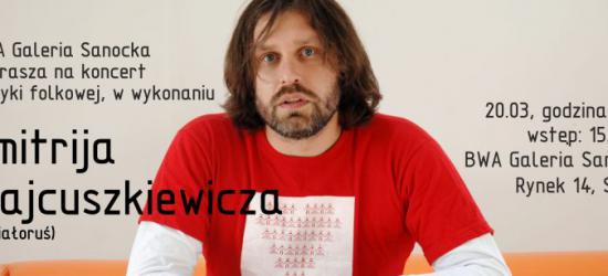 Dmitrij Wajcuszkiewicz zaśpiewa w BWA Galerii Sanockiej