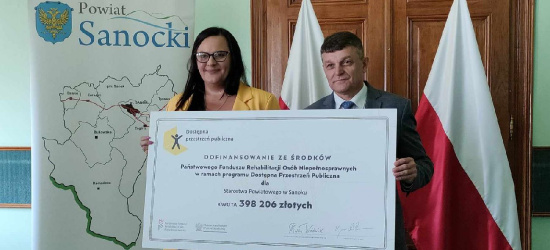 POWIAT SANOCKI: 400 tys. zł na likwidowanie barier (VIDEO)