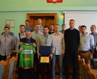 Siatkarze TSV u burmistrza