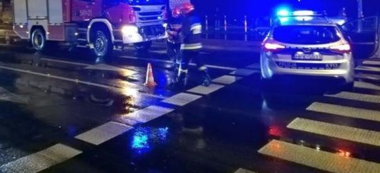 SANOK: Potrącenie pieszej. Stan kobiety jest ciężki