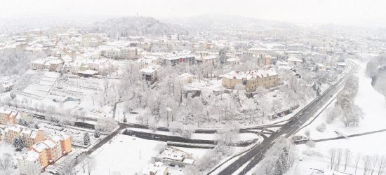 Sanok w zimowej szacie z lotu ptaka! (ZDJĘCIA)