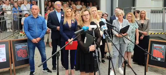 LESKO SZPITAL: Likwidacja lub przekwalifikowanie oddziałów. Konferencja prasowa (VIDEO)