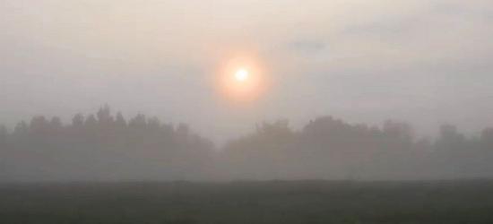 Ranek przedziera się nad Wołkowyją (VIDEO)