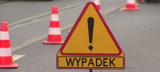 Zderzenie dwóch pojazdów w Zahutyniu. Uważajcie!