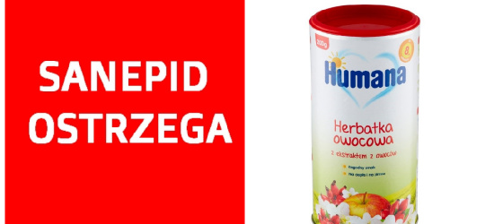 Sanepid ostrzega! Ciała obce w herbatce dla niemowląt!