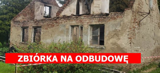 SANOK: Pożar przy Lipińskiego. Odbudujmy dom Pań Reginy i Marii!