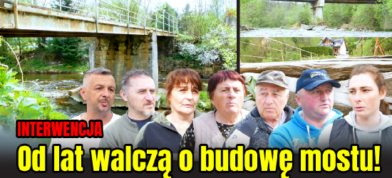 INTERWENCJA: Ratownicy wjechali ryzykując. Strażacy utknęli. W Mchawie walczą o most! (VIDEO)