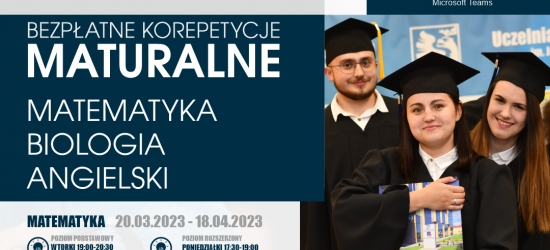 Bezpłatne korepetycje maturalne w sanockiej Uczelni! Sprawdź ofertę!