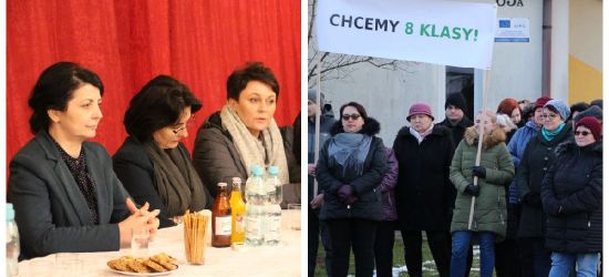 SZKOŁA W GRABÓWCE: Opinia kuratorium będzie wiążąca (VIDEO, FOTO)