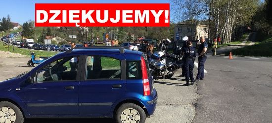 Wypadek w Zahutyniu. Rodzina poszkodowanego dziękuje świadkom wypadku