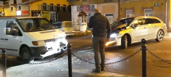 SANOK: Stłuczka na Jagiellońskiej. Kierująca nie ustąpiła pierwszeństwa (ZDJĘCIA)