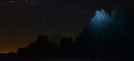 Gwieździste niebo nad Bieszczadami! (ZDJĘCIA)