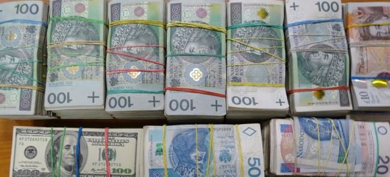 Przewoził prawie pół miliona złotych, bez zgłoszenia