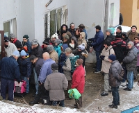 Kolejki po żywność, także w nowym roku. Z pieniędzmi na transport nadal krucho (ZDJĘCIA)