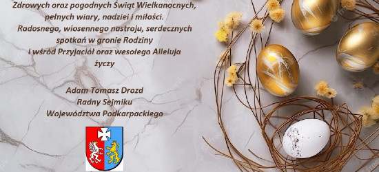Życzenia świąteczne ADAMA DROZDA: Serdecznych spotkań w gronie Rodziny!