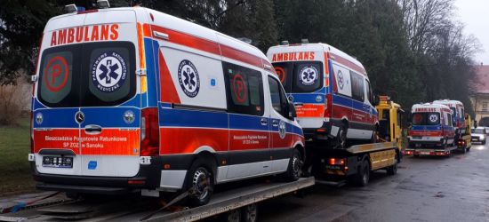 SANOK: Cztery nowe karetki w Bieszczadzkim Pogotowiu Ratunkowym (FOTO)