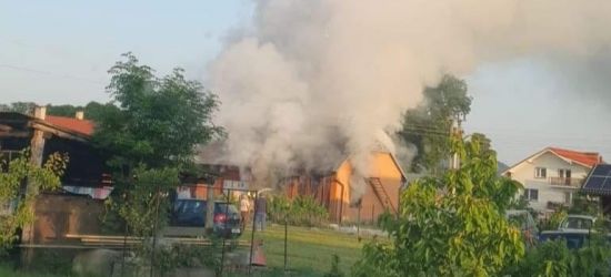 SANOCZEK. NIEBIESZCZANY. Pożary budynków gospodarczych (FOTO)