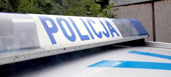 Uderzył w tył ciężarówki. Z dziećmi uciekł do lasu