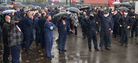 Będziemy pikietować, dopóki prezes do nas nie wyjdzie! (VIDEO)