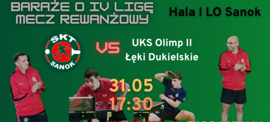 Emocje wracają – rewanż o awans do IV ligi w Sanoku!