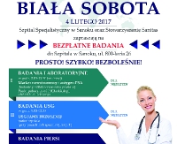 „Biała Sobota”. Darmowe badania dla kobiet i mężczyzn