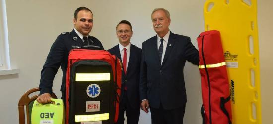 Nowoczesny sprzęt medyczny dla strażaków-ochotników z gminy Zarszyn (ZDJĘCIA)