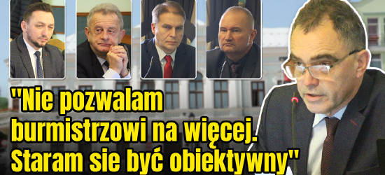 SANOK: Przewodniczący rady rozkłada parasol ochronny nad burmistrzem? (VIDEO)
