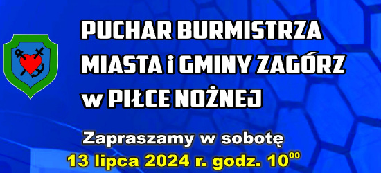 Turniej o Puchar Burmistrza Miasta i Gminy Zagórz w piłce nożnej