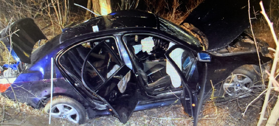 Koszmarny wypadek i śmierć dwóch młodych osób. Kierowca BMW nietrzeźwy (ZDJĘCIA)