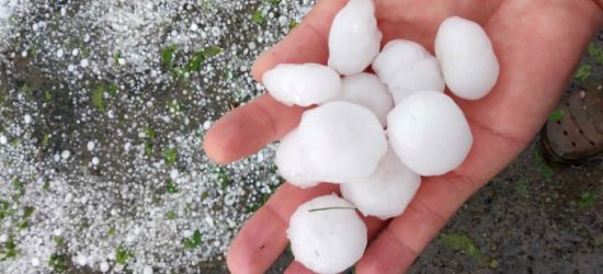 UWAGA! Dziś burze z gradem możliwe od 8:00 do 21:00