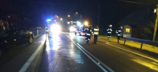 Zderzenie trzech osobówek. Jeden z kierujących był pijany (FOTO)