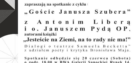 Goście Janusza Szubera w BWA Galerii Sanockiej
