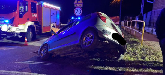 REGION: Kierował mając 4 promile. Podróż zakończył w rowie (FOTO)