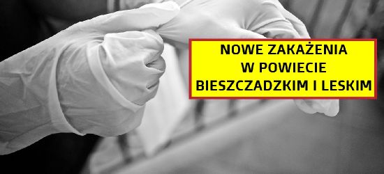 4 przypadki w powiecie bieszczadzkim. 2 w powiecie leskim