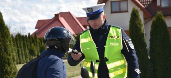 PODKARPACIE: Pijany motocyklista przewrócił się na zakręcie