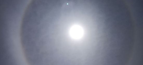 Efekt halo na sanockim niebie (FOTO)