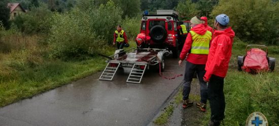 Wybrała się na grzyby pobłądziła. Akcja w Bieszczadach